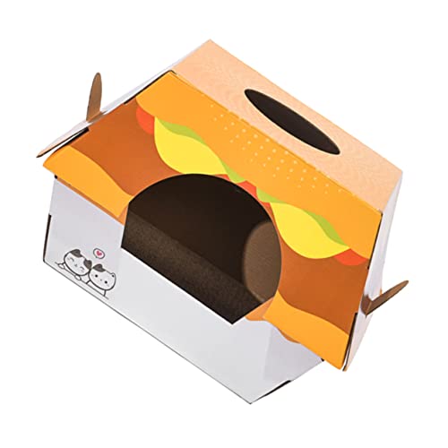 FRCOLOR Hamburger Katzennest beheiztes katzenhaus kreative Katze Katzenbett haustierbett Spielzeuge Katzenkratzspielzeug Burger-Katzennest Kätzchen Katzenkratzer Welpenbett Hauskatze FRCOLOR Hamburger Katzennest beheiztes katzenhaus kreative Katze Katzenbett haustierbett Spielzeuge Katzenkratzspielzeug Burger-Katzennest Kätzchen Katzenkratzer Welpenbett Hauskatze von FRCOLOR