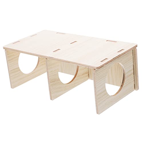 FRCOLOR Hamster Massivholzhaus Hamsterkäfig Bienenhaus Meerschweinchen Spielzeug Kaninchen-einstreuhäuser Und Verstecke Im Schloss Meerschweinchen-Spielzeug Eichhörnchen Bettwäsche FRCOLOR Hamster Massivholzhaus Hamsterkäfig Bienenhaus Meerschweinchen Spielzeug Kaninchen-einstreuhäuser Und Verstecke Im Schloss Meerschweinchen-Spielzeug Eichhörnchen Bettwäsche von FRCOLOR