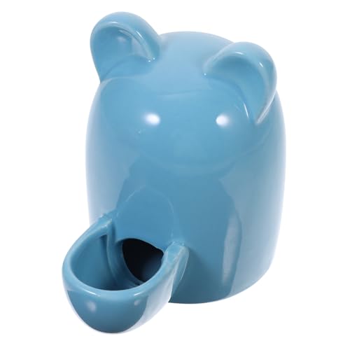 FRCOLOR Hamster Wasserflasche Trinknapf Für Hamster Aus Keramik Hamster Badewanne Keramik Wasserflaschenständer Für Hamster Futter- Und Tränkzubehör Für Kleintiere Trinkutensilien Haustier von FRCOLOR