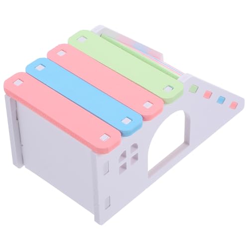 FRCOLOR Hamsterhaus Mit Leiter Versteck Für Zwerghamster Mäuse Kauen Spielzeughaus Rattenhaus Hamsterbett Hamsterversteck Rattenversteck Hamsterhöhle PVC Meerschweinchen Schlafendes Nest FRCOLOR Hamsterhaus Mit Leiter Versteck Für Zwerghamster Mäuse Kauen Spielzeughaus Rattenhaus Hamsterbett Hamsterversteck Rattenversteck Hamsterhöhle PVC Meerschweinchen Schlafendes Nest von FRCOLOR