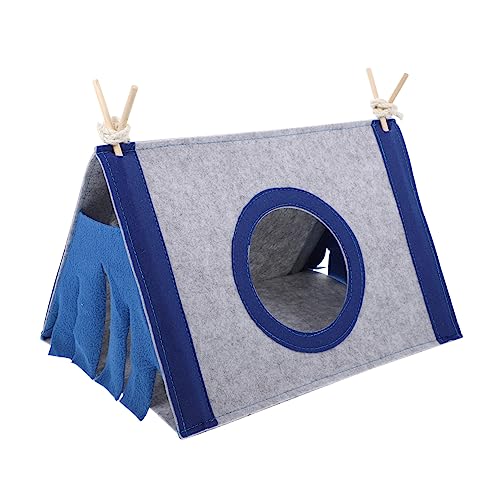 FRCOLOR Hamsternest Meerschweinchen Zelt Kleines Tier-Tipi Haustier Igel Zeltbett Hamsterversteck Hamsterhaus Versteck in Der Kaninchenecke Hasenversteck Chinchilla Sitzkissen Filzstoff FRCOLOR Hamsternest Meerschweinchen Zelt Kleines Tier-Tipi Haustier Igel Zeltbett Hamsterversteck Hamsterhaus Versteck in Der Kaninchenecke Hasenversteck Chinchilla Sitzkissen Filzstoff von FRCOLOR