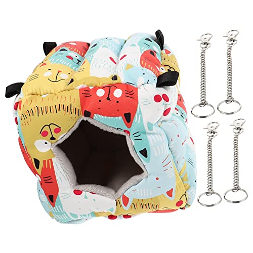 FRCOLOR Warmes Gemütliches Hamster-hängemattenbett Vogel-schlafbett Für Haustiere Bequemes Meerschweinchen-Bett-zubehör FRCOLOR Warmes Gemütliches Hamster-hängemattenbett Vogel-schlafbett Für Haustiere Bequemes Meerschweinchen-Bett-zubehör von FRCOLOR