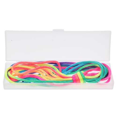 FRCOLOR Handspielzeug für Teiliges Bunter Cats Cradle Strings Elastische und Hautfreundliche Fingerseile zur Feinmotorik Übung Kreatives Fingerspiel für Konzentration und FRCOLOR Handspielzeug für Teiliges Bunter Cats Cradle Strings Elastische und Hautfreundliche Fingerseile zur Feinmotorik Übung Kreatives Fingerspiel für Konzentration und von FRCOLOR