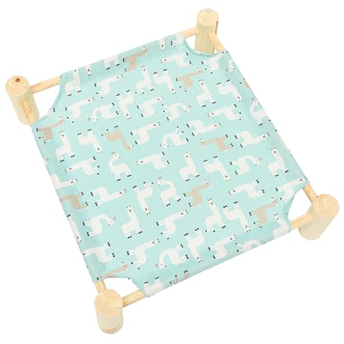 FRCOLOR Haustier Feldbett Haustierzubehör Hängematte hängen Blau Ratte Hundebett Katzenbetten Haustier-Schlafbett Schlafbett für Hamster abnehmbar Haustierbett Bettnest Wurf das Bett Holz FRCOLOR Haustier Feldbett Haustierzubehör Hängematte hängen Blau Ratte Hundebett Katzenbetten Haustier-Schlafbett Schlafbett für Hamster abnehmbar Haustierbett Bettnest Wurf das Bett Holz von FRCOLOR
