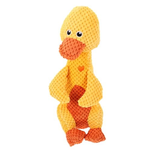 FRCOLOR Kuscheliger Hundespielzeug Cartoon-Form Quietschend Weiches Plüschspielzeug Für Mittlere Hunde Zum Zähneputzen Und Spielen Gelbe Ente Für Welpen Und Hundeliebhaber FRCOLOR Kuscheliger Hundespielzeug Cartoon-Form Quietschend Weiches Plüschspielzeug Für Mittlere Hunde Zum Zähneputzen Und Spielen Gelbe Ente Für Welpen Und Hundeliebhaber von FRCOLOR