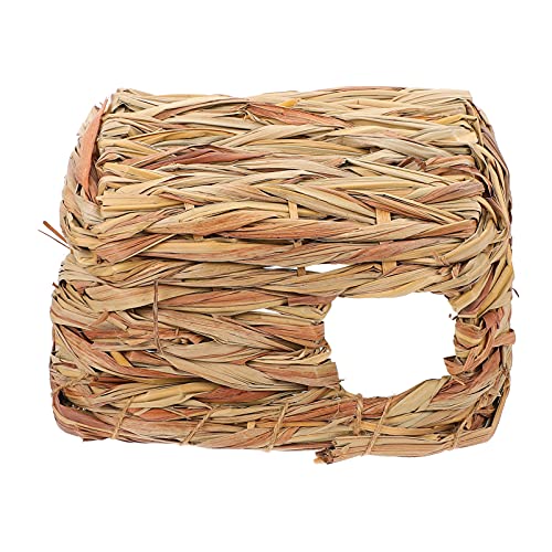 FRCOLOR Hamsterversteck Nest Gewebtes Hamster-heimbett Sicheres Versteck Für Hamster Mäuse Meerschweinchen von FRCOLOR