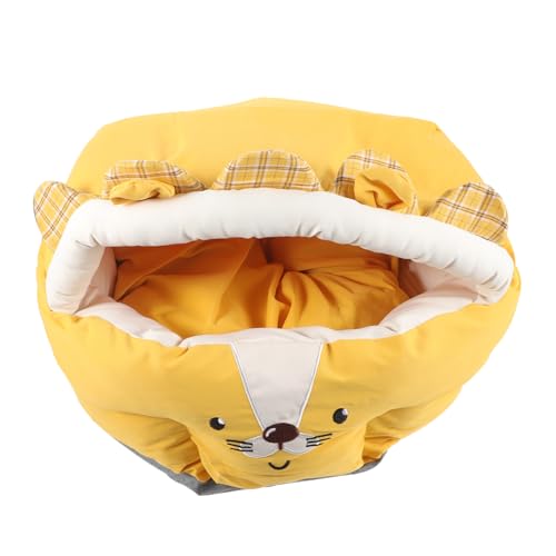 FRCOLOR Luxuriöse Katzenbetten Für Hauskatzen Hunde Kätzchen Bett Gemütliche Katzenhütte Katzenhaus Unterschlupf FRCOLOR Luxuriöse Katzenbetten Für Hauskatzen Hunde Kätzchen Bett Gemütliche Katzenhütte Katzenhaus Unterschlupf von FRCOLOR