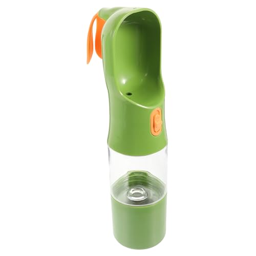 FRCOLOR Pet Water Bottle Für Hunde Tragbarer Wasserspender Für Unterwegs Auslaufsicherer Trinkbehälter Aus -freiem Material Für Reisen Und Outdoor-aktivitäten Grüner FRCOLOR Pet Water Bottle Für Hunde Tragbarer Wasserspender Für Unterwegs Auslaufsicherer Trinkbehälter Aus -freiem Material Für Reisen Und Outdoor-aktivitäten Grüner von FRCOLOR