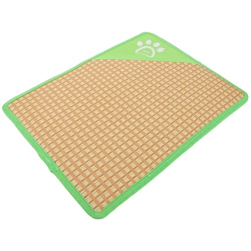 FRCOLOR Haustiermatte Kühlmatte Für Welpen Kühlendes Hundebett Groß Waschbares Haustierbett Hundestuhlbett Kühlmatte Für Hundeboxen Kühlkissen Für Hunde Sommer Strohmatte Katzenmatte FRCOLOR Haustiermatte Kühlmatte Für Welpen Kühlendes Hundebett Groß Waschbares Haustierbett Hundestuhlbett Kühlmatte Für Hundeboxen Kühlkissen Für Hunde Sommer Strohmatte Katzenmatte von FRCOLOR