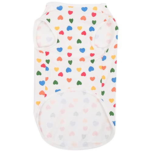 FRCOLOR Haustierweste Sommer Haustierbekleidung Kleidung Für Hunde Bedruckte Haustierbekleidung Hundehemd Hund Hawaiihemd Dekoratives Katzenkostü Ärmellos Sommerkleid Weiß Baumwolle FRCOLOR Haustierweste Sommer Haustierbekleidung Kleidung Für Hunde Bedruckte Haustierbekleidung Hundehemd Hund Hawaiihemd Dekoratives Katzenkostü Ärmellos Sommerkleid Weiß Baumwolle von FRCOLOR