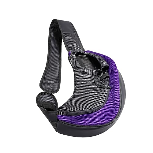 FRCOLOR Umhängetasche kleines hundegeschirr kleine hundegeschirre Handtasche Haustier Schultertasche Haustierzubehör Transportboxen für Haustiere verschieden Brusttasche Violett FRCOLOR Umhängetasche kleines hundegeschirr kleine hundegeschirre Handtasche Haustier Schultertasche Haustierzubehör Transportboxen für Haustiere verschieden Brusttasche Violett von FRCOLOR
