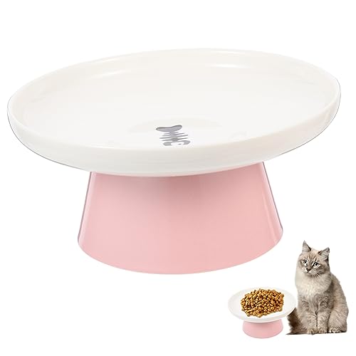 FRCOLOR Erhöhter Katzennapf mit Sockel Keramik-futternapf Großes Fassungsvermögen und Einfache Reinigung FRCOLOR Erhöhter Katzennapf mit Sockel Keramik-futternapf Großes Fassungsvermögen und Einfache Reinigung von FRCOLOR
