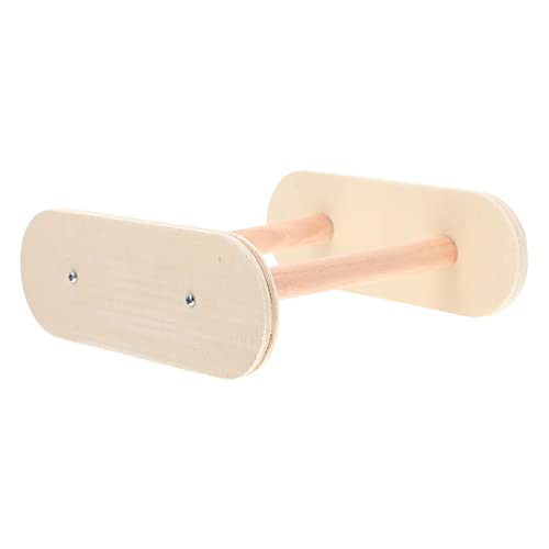 FRCOLOR Sitzstange Für Hühner Und Vögel Robuster Stehständer Für Haustier-hühnchen Und Papageien Fördert Bewegung Und Spielspaß Einfache Pflege Pfosten-Design von FRCOLOR