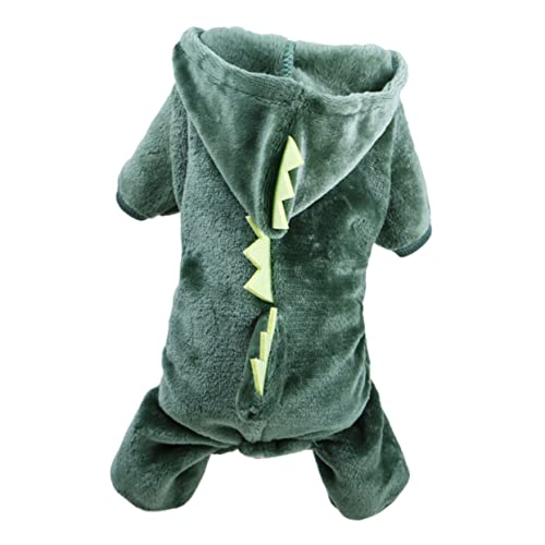 FRCOLOR Hunde-Dinosaurier-Kleidung Kätzchen-Kleidung Hundebekleidung Kleider entzückende Hundekleidung Kleidung mit Kapuze für Hunde Mode Overall vierbeinige Kleidung Korallenvlies FRCOLOR Hunde-Dinosaurier-Kleidung Kätzchen-Kleidung Hundebekleidung Kleider entzückende Hundekleidung Kleidung mit Kapuze für Hunde Mode Overall vierbeinige Kleidung Korallenvlies von FRCOLOR