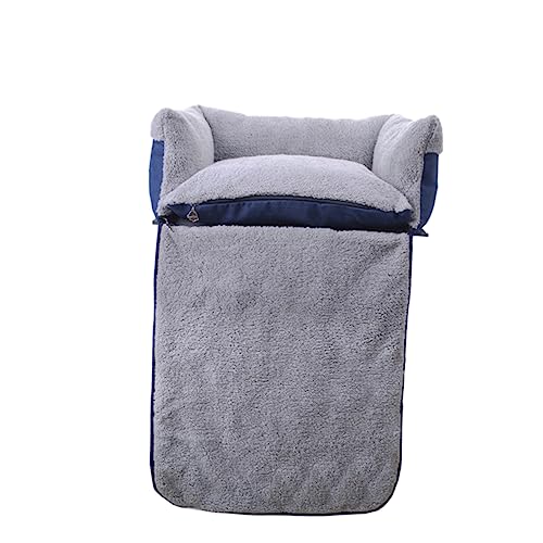 FRCOLOR Quadratische Hundehütte Schlafsofa Warme Decke Weiches Material Leicht Zu Waschen Nicht Größe L FRCOLOR Quadratische Hundehütte Schlafsofa Warme Decke Weiches Material Leicht Zu Waschen Nicht Größe L von FRCOLOR
