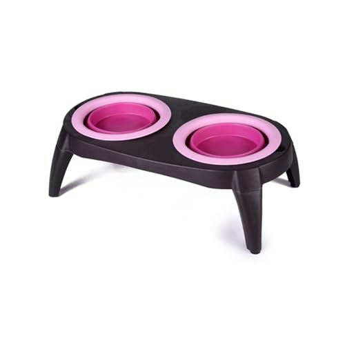 FRCOLOR 2-in-1-futterspender für Haustiere rutschfeste Pads Tragbares Futter-/wassernapf-Set FRCOLOR 2-in-1-futterspender für Haustiere rutschfeste Pads Tragbares Futter-/wassernapf-Set von FRCOLOR