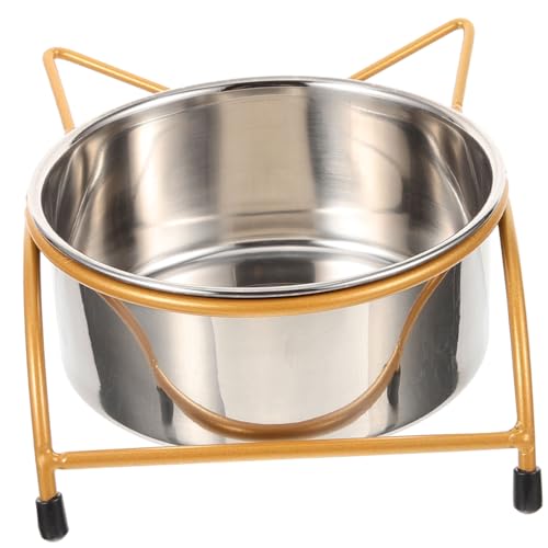 FRCOLOR Hundenapf Für Den Innenbereich Haustier Hundefutter Erhöhter Wassernapf Für Katzen Erhöhter Katzennapf Hundefutterhalter Einfacher Hundenapf Rostfreier Stahl Futternapf Die Katze FRCOLOR Hundenapf Für Den Innenbereich Haustier Hundefutter Erhöhter Wassernapf Für Katzen Erhöhter Katzennapf Hundefutterhalter Einfacher Hundenapf Rostfreier Stahl Futternapf Die Katze von FRCOLOR