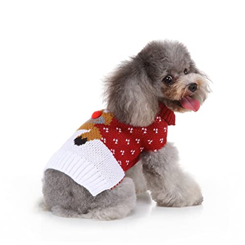 FRCOLOR Pullover Für Haustiere Mit Hirschmotiv Festlicher Weihnachtsstil Bequem Für Den Hund Und Einfach Zu Tragen Größe 2XL FRCOLOR Pullover Für Haustiere Mit Hirschmotiv Festlicher Weihnachtsstil Bequem Für Den Hund Und Einfach Zu Tragen Größe 2XL von FRCOLOR
