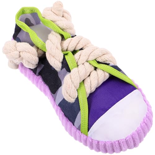 FRCOLOR Hundespielzeug, Kauspielzeug, Schuhform, quietschendes Spielzeug, interaktives Spielzeug, Haustierspielzeug, kleines Hundespielzeug für kleine und mittelgroße Haustiere FRCOLOR Hundespielzeug, Kauspielzeug, Schuhform, quietschendes Spielzeug, interaktives Spielzeug, Haustierspielzeug, kleines Hundespielzeug für kleine und mittelgroße Haustiere von FRCOLOR