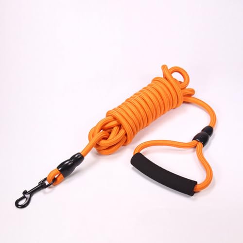 FRCOLOR Zugseil für Hunde Im Freien 10 Mm Heimtierbedarf 10 M Länge Trainingsseil Orange Modisches Haustier-Zugband FRCOLOR Zugseil für Hunde Im Freien 10 Mm Heimtierbedarf 10 M Länge Trainingsseil Orange Modisches Haustier-Zugband von FRCOLOR