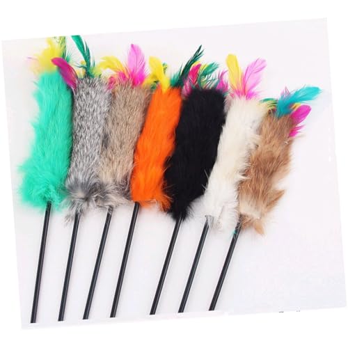 FRCOLOR Katzen-Teaser Interaktives Katzenspielzeug Bewegungsspielzeug für Katzen interaktives Spielzeug Interactive Toys Katze zubehör Game Sticks cat Katzen Angeln Haustier Pole rot FRCOLOR Katzen-Teaser Interaktives Katzenspielzeug Bewegungsspielzeug für Katzen interaktives Spielzeug Interactive Toys Katze zubehör Game Sticks cat Katzen Angeln Haustier Pole rot von FRCOLOR