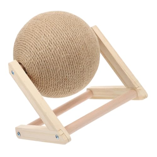 FRCOLOR Natürliches Sisal-dreieck Großes Katzenkratzspielzeug Stabiler Kratzbaum Für Kätzchen Im Innenbereich Heimtierbedarf Für Katzen FRCOLOR Natürliches Sisal-dreieck Großes Katzenkratzspielzeug Stabiler Kratzbaum Für Kätzchen Im Innenbereich Heimtierbedarf Für Katzen von FRCOLOR