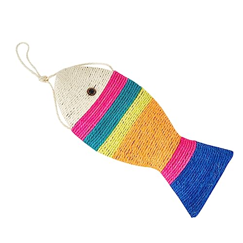 FRCOLOR Kratzbrett Großes Kratzpad in Fischform für Hauskatzen Sisalmaterial Sichere Mode Vermeidet Möbelschäden FRCOLOR Kratzbrett Großes Kratzpad in Fischform für Hauskatzen Sisalmaterial Sichere Mode Vermeidet Möbelschäden von FRCOLOR