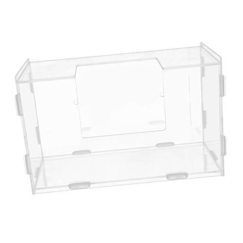 FRCOLOR Bunny Feeder Acryl Heuraufe Für Kleintiere Robuster Futterspender Für Meerschweinchen Hamster Und Chinchillas Platzsparend Wiederverwendbar Sicher Und Praktisch Für Tiergerechte von FRCOLOR