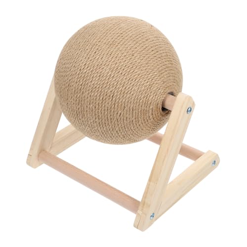 FRCOLOR Katze Fangball Kratzbaum Aus Sisal Katzenkratzbaum Pilzkatzenturm Kratzstange Für Katzen Katzenspielzeug Aus Sisalbrett Katze Kratzt Holz Kugelförmig Klettergerüst Für Katzen FRCOLOR Katze Fangball Kratzbaum Aus Sisal Katzenkratzbaum Pilzkatzenturm Kratzstange Für Katzen Katzenspielzeug Aus Sisalbrett Katze Kratzt Holz Kugelförmig Klettergerüst Für Katzen von FRCOLOR