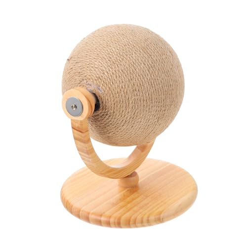 FRCOLOR Katze Fangball Klaue Kugelförmiges Kratzspielzeug Für Katzen Lustiges Katzenspielzeug Krallenspielzeug Für Katzen Katzentrainingsspielzeug Spielzeuge Kätzchen Die Katze Sisalseil FRCOLOR Katze Fangball Klaue Kugelförmiges Kratzspielzeug Für Katzen Lustiges Katzenspielzeug Krallenspielzeug Für Katzen Katzentrainingsspielzeug Spielzeuge Kätzchen Die Katze Sisalseil von FRCOLOR