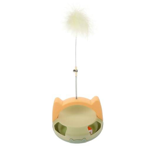 FRCOLOR Katzenangel Spielzeug Mit Federn Interaktives Katzenspielzeug Für Drinnen Stimuliert Jagdinstinkt Fördert Bewegung Und Spaß Geeignet Für Katzen Und Kätzchen FRCOLOR Katzenangel Spielzeug Mit Federn Interaktives Katzenspielzeug Für Drinnen Stimuliert Jagdinstinkt Fördert Bewegung Und Spaß Geeignet Für Katzen Und Kätzchen von FRCOLOR