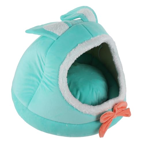 FRCOLOR Welpe Katzenbett Kätzchen Warmes Indoor-katzenhütten Hund Warmes Winterliches Hundebett Katze Warmes Nest Katzenhäuser Im Winter Hundezelt Haustier Daunen Baumwolle Warmes Bett FRCOLOR Welpe Katzenbett Kätzchen Warmes Indoor-katzenhütten Hund Warmes Winterliches Hundebett Katze Warmes Nest Katzenhäuser Im Winter Hundezelt Haustier Daunen Baumwolle Warmes Bett von FRCOLOR