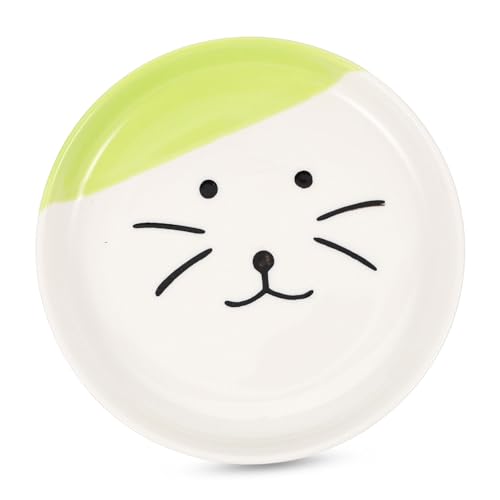 FRCOLOR Keramik-katzennapf Flacher Katzennapf für Nassfutter Tierfutterteller Kätzchennapf Bequemes FRCOLOR Keramik-katzennapf Flacher Katzennapf für Nassfutter Tierfutterteller Kätzchennapf Bequemes von FRCOLOR