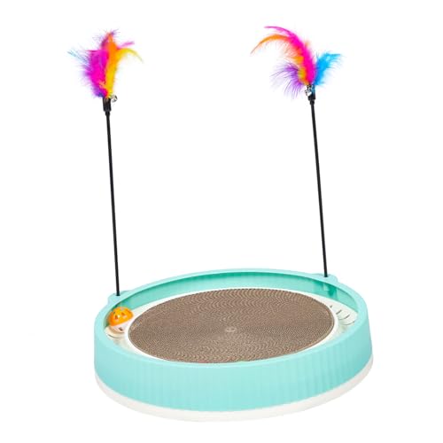 FRCOLOR Katzenkratzbrett Katzenstreu katzenmöbel Katzen möbel Zimmer-Kratzunterlage Kugelbahn für Katzenspielzeug Spielzeuge Schaber praktischer Kätzchenkratzer Kratzpad FRCOLOR Katzenkratzbrett Katzenstreu katzenmöbel Katzen möbel Zimmer-Kratzunterlage Kugelbahn für Katzenspielzeug Spielzeuge Schaber praktischer Kätzchenkratzer Kratzpad von FRCOLOR