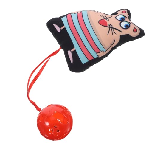 FRCOLOR Interaktives Katzenspielzeug Geräuschvolle Mit Glocke Für Stundenlangen Spielspaß Für Katzen Und Kätzchen Bei Langeweile Aktivität Und Bewegung FRCOLOR Interaktives Katzenspielzeug Geräuschvolle Mit Glocke Für Stundenlangen Spielspaß Für Katzen Und Kätzchen Bei Langeweile Aktivität Und Bewegung von FRCOLOR
