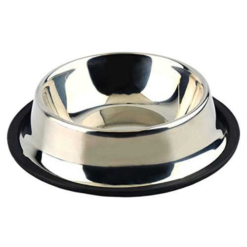 FRCOLOR Katzennapf Futternapf Aus Edelstahl Teller Mit Katzenfutter Wassernapf Für Katzen Hundefutter Welpenschale Schüssel Welpenschüsseln Aus Metall Hund Wassernapf Tablett Hündchen FRCOLOR Katzennapf Futternapf Aus Edelstahl Teller Mit Katzenfutter Wassernapf Für Katzen Hundefutter Welpenschale Schüssel Welpenschüsseln Aus Metall Hund Wassernapf Tablett Hündchen von FRCOLOR
