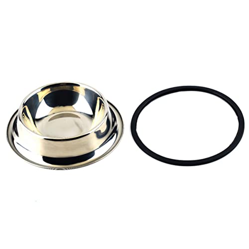 FRCOLOR Katzennapf Tablett Für Tiernahrung Katzennäpfe Aus Edelstahl Wassernäpfe Für Hunde Hundenapf Für Kleine Hunde Hundefutter Rutschfester Haustiernapf Rostfreier Stahl Wasserspender FRCOLOR Katzennapf Tablett Für Tiernahrung Katzennäpfe Aus Edelstahl Wassernäpfe Für Hunde Hundenapf Für Kleine Hunde Hundefutter Rutschfester Haustiernapf Rostfreier Stahl Wasserspender von FRCOLOR