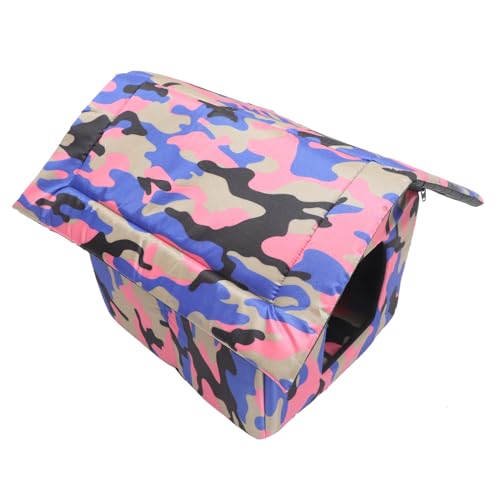 FRCOLOR Katzenschutz Im Freien Katzenzeltbett Für Wilde Katzen Tragbare Katzengehege Outdoor-katzenhaus Für Den Winter Beheizte Katzenhäuser Unterschlupf Stoff Katzennest Klein FRCOLOR Katzenschutz Im Freien Katzenzeltbett Für Wilde Katzen Tragbare Katzengehege Outdoor-katzenhaus Für Den Winter Beheizte Katzenhäuser Unterschlupf Stoff Katzennest Klein von FRCOLOR
