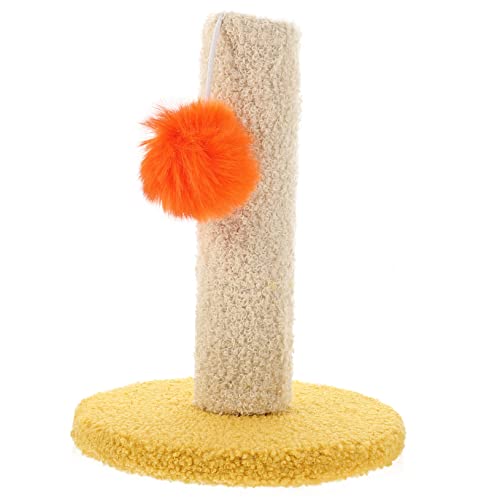 FRCOLOR Katzenkratzbaum Für Kätzchen Tragbare Kratzsäule Aus Strapazierfähigem Material Platzsparend Für Katzen Geeignet Schützt Möbel Vor Kratzern Lustiges Design FRCOLOR Katzenkratzbaum Für Kätzchen Tragbare Kratzsäule Aus Strapazierfähigem Material Platzsparend Für Katzen Geeignet Schützt Möbel Vor Kratzern Lustiges Design von FRCOLOR