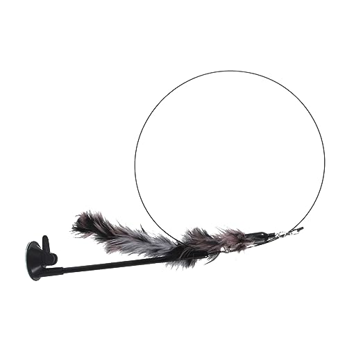 FRCOLOR Interaktives Katzen-Spielzeug Mit Saugnapf Abnehmbarer Katzenangel-stab Für Katzen Und Kätzchen Fördert Bewegung Und Spielspaß Geeignet Für Indoor-nutzung Stärkt Die Bindung FRCOLOR Interaktives Katzen-Spielzeug Mit Saugnapf Abnehmbarer Katzenangel-stab Für Katzen Und Kätzchen Fördert Bewegung Und Spielspaß Geeignet Für Indoor-nutzung Stärkt Die Bindung von FRCOLOR