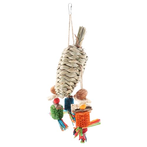 FRCOLOR Vogelspielzeug Für Kleine Vögel Bunte Kauspielzeuge Aus Strapazierfähigem Material Einfach Im Käfig Zu Befestigen Fördert Bewegung Und Unterhaltung Für Nymphensittiche Und FRCOLOR Vogelspielzeug Für Kleine Vögel Bunte Kauspielzeuge Aus Strapazierfähigem Material Einfach Im Käfig Zu Befestigen Fördert Bewegung Und Unterhaltung Für Nymphensittiche Und von FRCOLOR