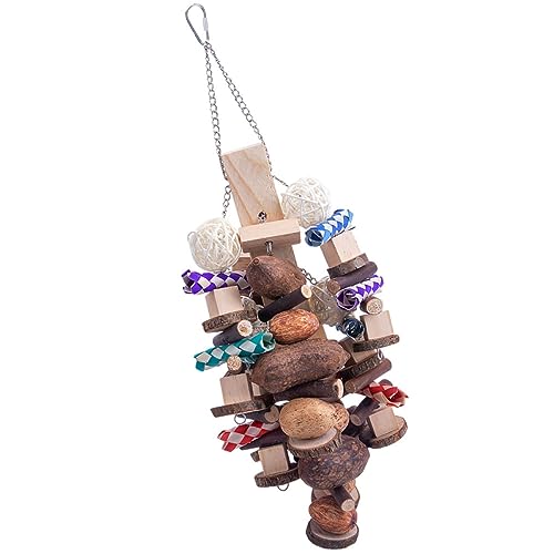 FRCOLOR Vogelspielzeug Nymphensittichspielzeug Vogel-kauspielzeug Aus Holz Zum Aufhängen Schaukel Papagei Haustierspielzeug FRCOLOR Vogelspielzeug Nymphensittichspielzeug Vogel-kauspielzeug Aus Holz Zum Aufhängen Schaukel Papagei Haustierspielzeug von FRCOLOR
