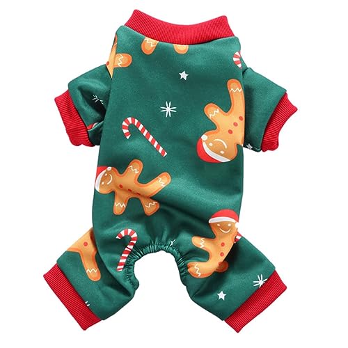 FRCOLOR Haustier Hund Kostüm Weihnachtsthema Sdz80 Grün Lustige Haustier Kostüm Hund Custom von FRCOLOR