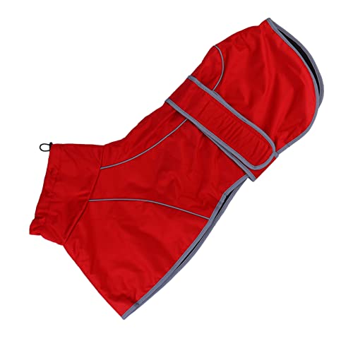 FRCOLOR Regenmantel Für Hunde Polyester Für Den Herbst Outdoor-Sport Rot Größe 3XL Bequeme Passform FRCOLOR Regenmantel Für Hunde Polyester Für Den Herbst Outdoor-Sport Rot Größe 3XL Bequeme Passform von FRCOLOR
