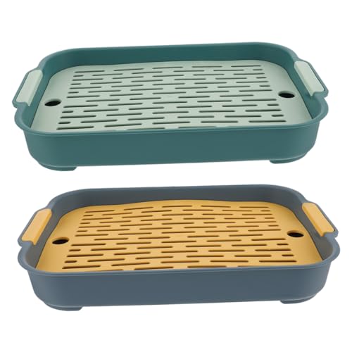 FRCOLOR Kleintierklo 2er-Box Kaninchentoilette Meerschweinchen Anti-Fall-häschen-töpfchen Kaninchen Töpfchen Hasen-trainingstöpfchen Einstreukäfig Für Kleintiere Hamster Drinnen Bahn Pp FRCOLOR Kleintierklo 2er-Box Kaninchentoilette Meerschweinchen Anti-Fall-häschen-töpfchen Kaninchen Töpfchen Hasen-trainingstöpfchen Einstreukäfig Für Kleintiere Hamster Drinnen Bahn Pp von FRCOLOR