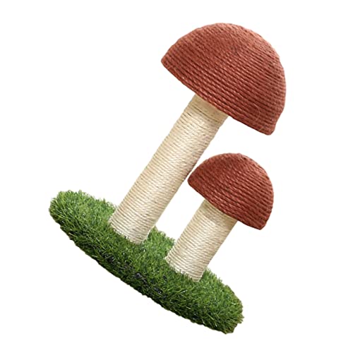 FRCOLOR Klettergerüst Für Katzen Kratzbaum Für Pilze Kätzchenturm Krallenkratzer Für Katzen Katzenklauen-sisalturm Pilzkatzenkratzer Pilzkatzenturm Katze Sisal Baumwollseil Pilzkopf Knoten FRCOLOR Klettergerüst Für Katzen Kratzbaum Für Pilze Kätzchenturm Krallenkratzer Für Katzen Katzenklauen-sisalturm Pilzkatzenkratzer Pilzkatzenturm Katze Sisal Baumwollseil Pilzkopf Knoten von FRCOLOR