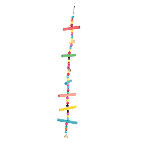 FRCOLOR Papageien Kletterleiter Für Vögel Bissfester Vogelspielzeug Mit Balancierfunktion Für Wellensittiche Und Andere Kleine Vögel Fördert Spiel Und Aktivität Im Käfig FRCOLOR Papageien Kletterleiter Für Vögel Bissfester Vogelspielzeug Mit Balancierfunktion Für Wellensittiche Und Andere Kleine Vögel Fördert Spiel Und Aktivität Im Käfig von FRCOLOR