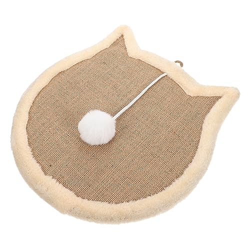 FRCOLOR Kratzbaum Für Katzen Kätzchenkratzer Mit Spielzeug Kratzteppich Zum Aufhängen Katzenkratzbrett Krallenspielzeug Für Katzen Kätzchen Anti-Kratz-pad Katze s Katzenpfote Sisal von FRCOLOR