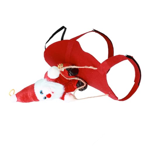 FRCOLOR Krippenkostüme Weihnachtskostü Für Hunde Reiter Outfit Für Hunde Katzen Winter Warme Haustierweste Mantel Warmer Hundemantel Weihnachtshundekostü Kleider Für von FRCOLOR