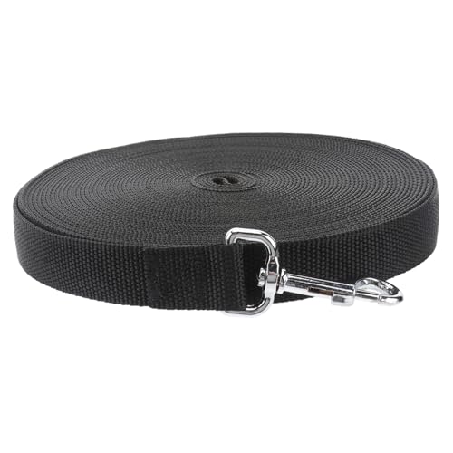 FRCOLOR Hundeleine für Das Training 2 5 cm Breit für Das Training Von Haustieren Kotbeutelhalter Schwarz FRCOLOR Hundeleine für Das Training 2 5 cm Breit für Das Training Von Haustieren Kotbeutelhalter Schwarz von FRCOLOR